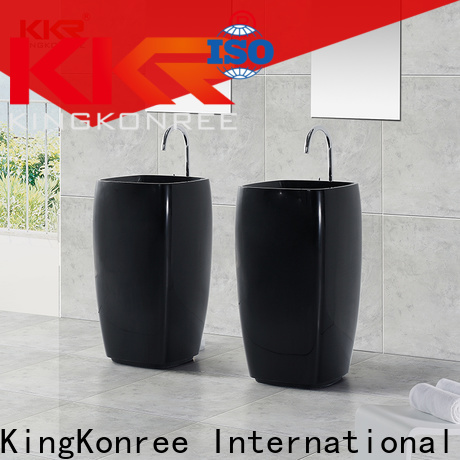 KingKonree standard freestanding basin sinkfree standing wash hand basins customized for hotel