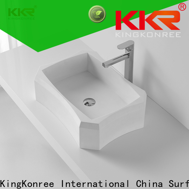 KingKonree approved counter top basins customized for restaurant