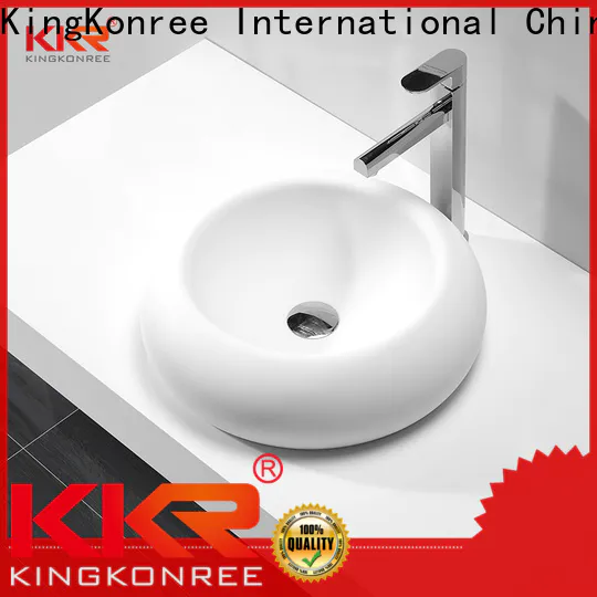 KingKonree bathroom sinks above counter basins supplier for room