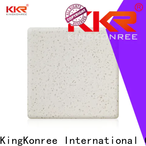 KingKonree grey buy solid surface sheets customized for restaurant
