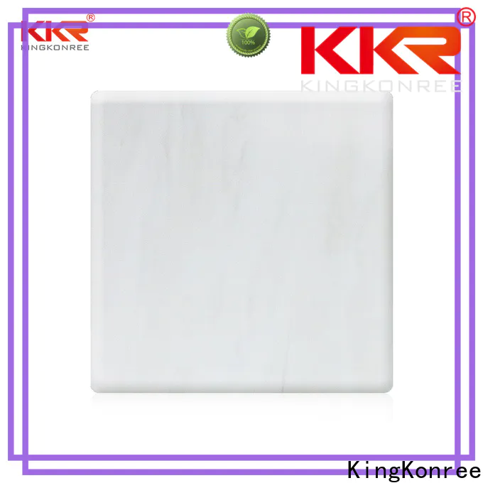 KingKonree newly buy solid surface sheets from China for room