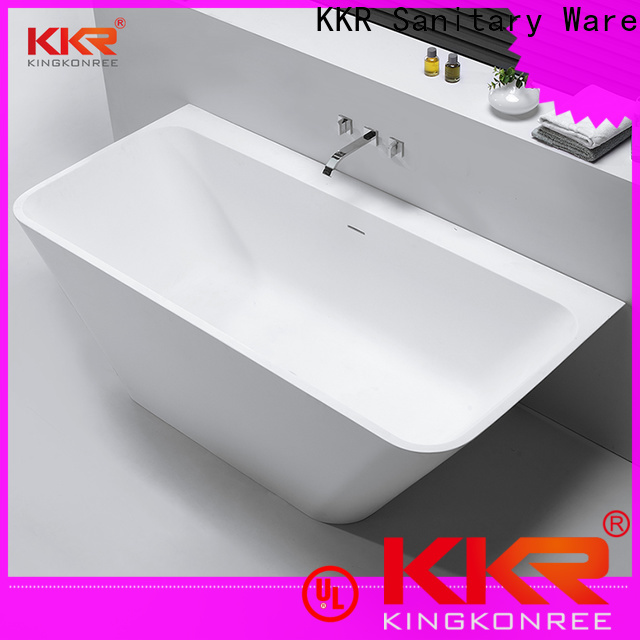KingKonree modern stand alone tub free design for hotel