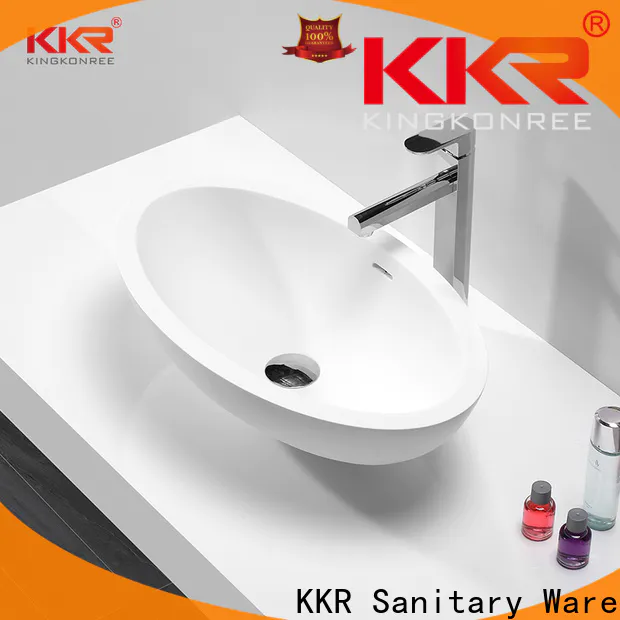 KingKonree round above counter basin cheap sample for home
