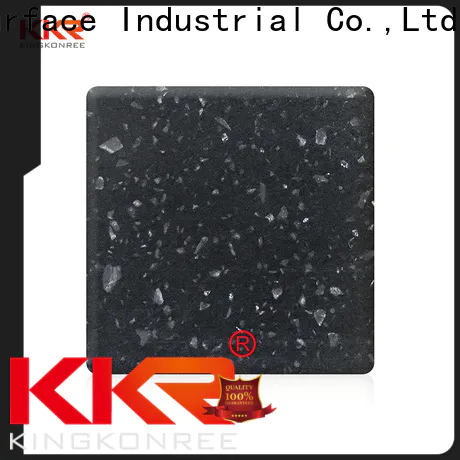 KingKonree dusk acrylic solid surface sheet design for hotel