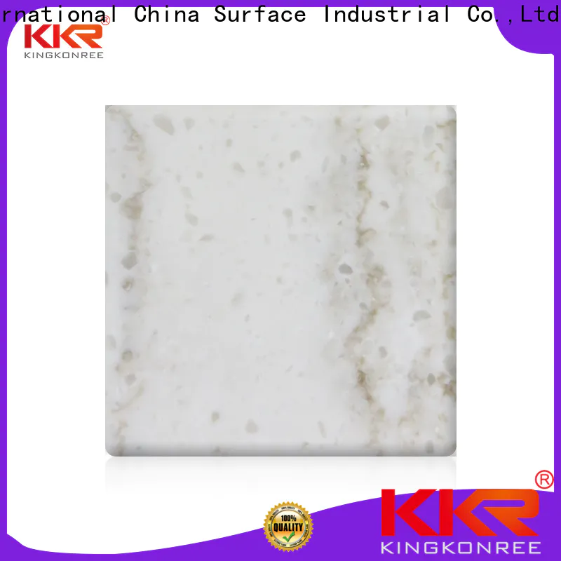KingKonree newly solid surface sheet slabs customized for home