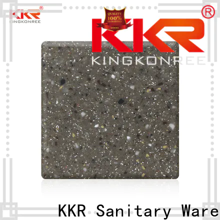 KingKonree types of solid surface countertops design for hotel