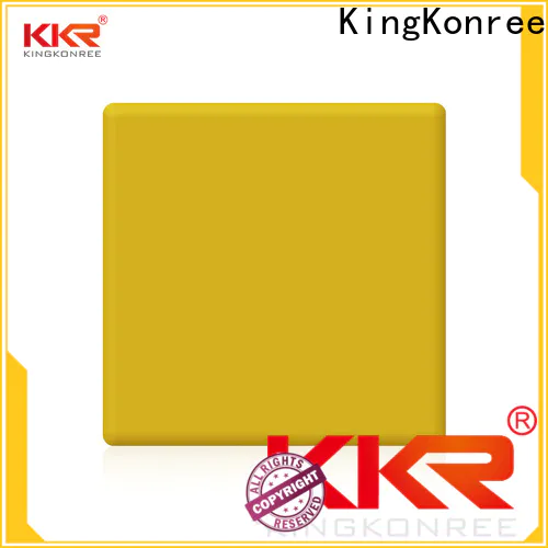 KingKonree blue solid surface sheets prices manufacturer for room