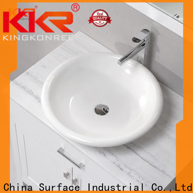 reliable round above counter basin manufacturer for home