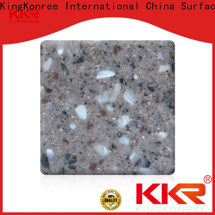 KingKonree acrylic solid surface sheet prices design for room