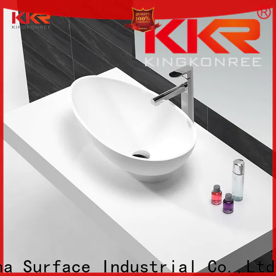 best quality square above counter basin manufacturer for room