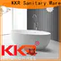 KingKonree black oval stand alone bathtub supplier for bathroom