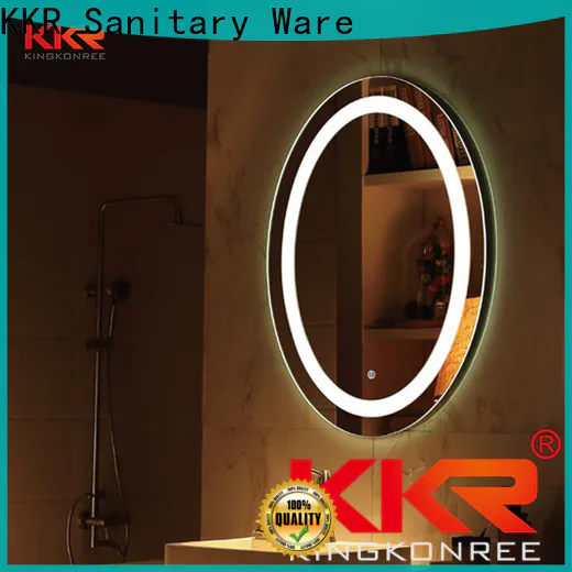 sanitary ware foldable led makeup mirror manufacturer for toilet