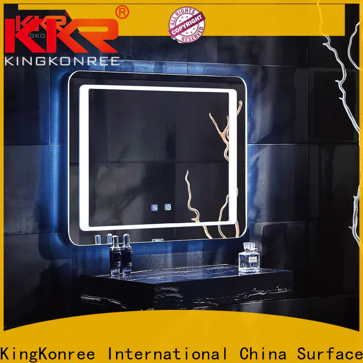 KingKonree royal handheld led mirror supplier for bathroom
