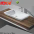 KingKonree matt round above counter bathroom basin customized for room