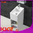 KingKonree pedestal sink customized for bathroom