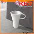 KingKonree pedestal wash basin factory price for motel