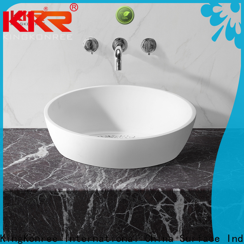 KingKonree above counter sink bowl manufacturer for home