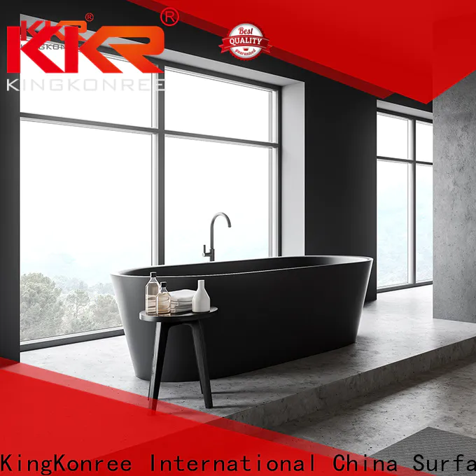 KingKonree bathroom stand alone tub ODM for hotel