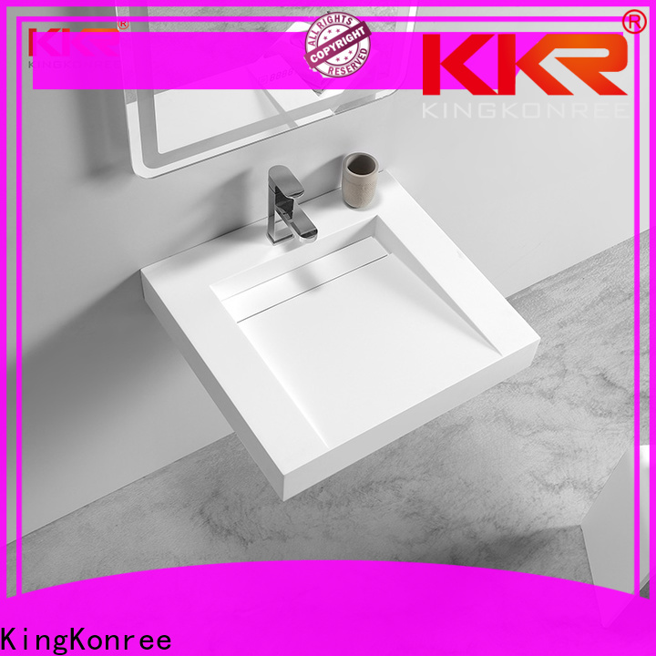 KingKonree brown wall hung toilet and basin supplier for toilet