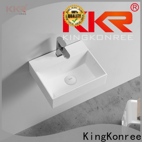 KingKonree cabinet white wall mounted sink design for home