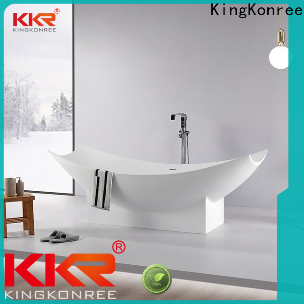 KingKonree resin stone bathtub OEM for shower room