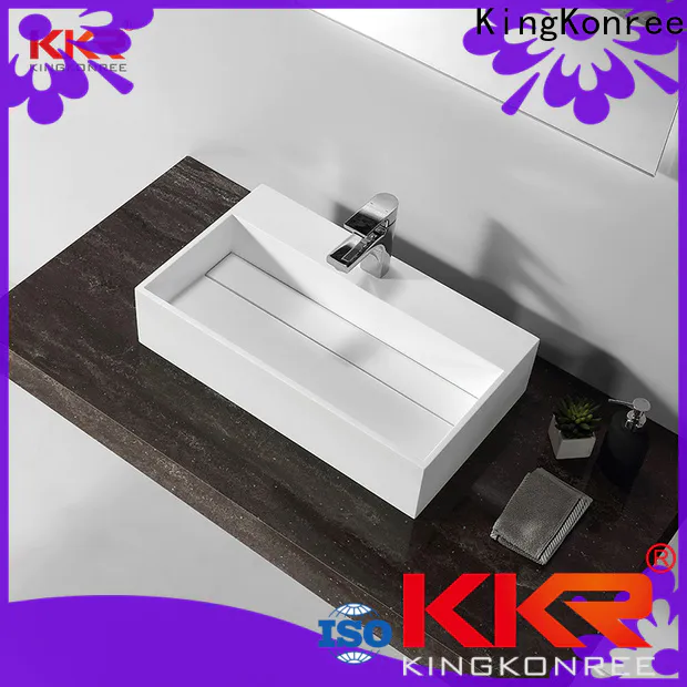 white rectangle above counter basin at discount for room