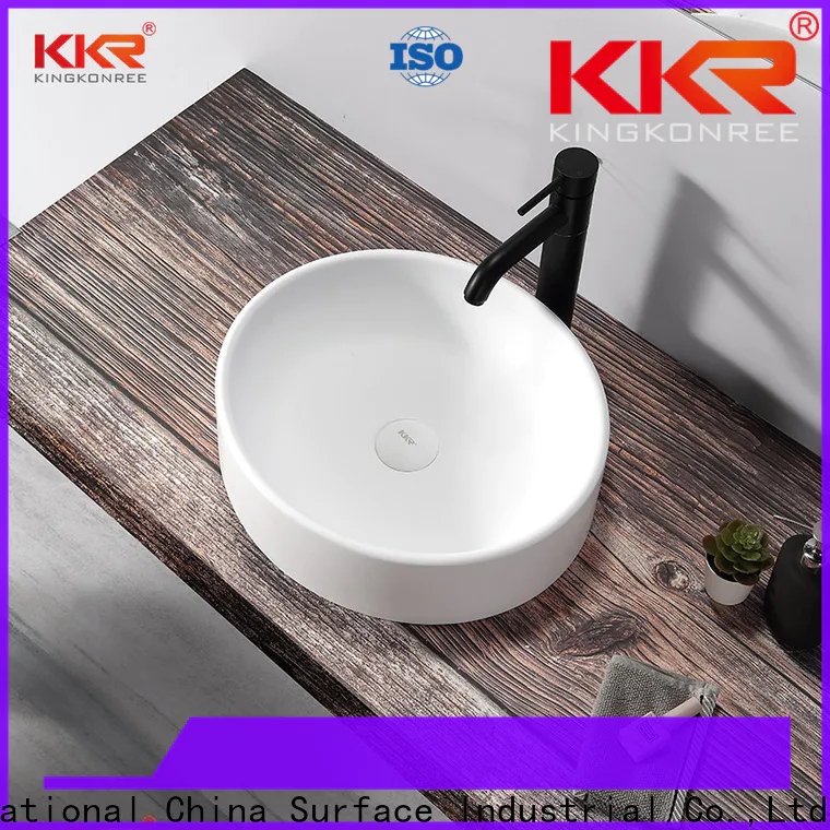 white above counter wash basin manufacturer for restaurant
