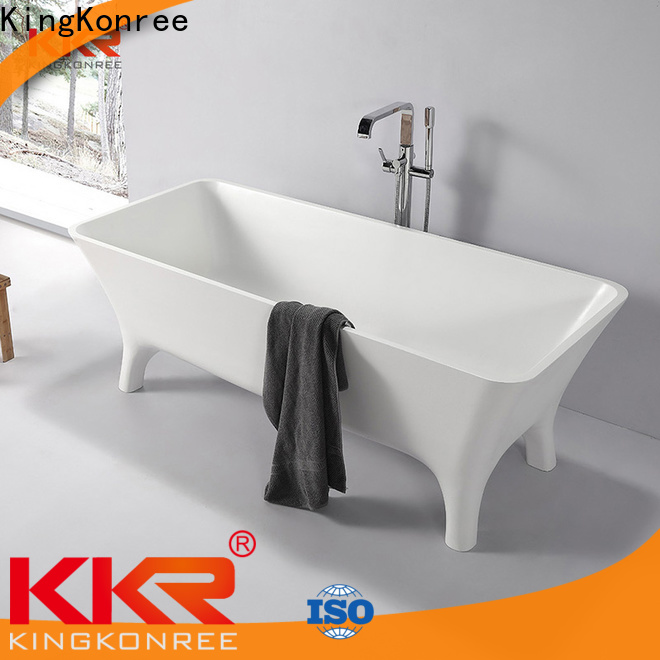 KingKonree marble best price freestanding baths manufacturer for bathroom