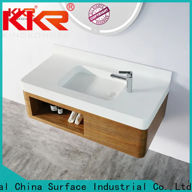 KingKonree approved restroom sink cabinet latest design for home