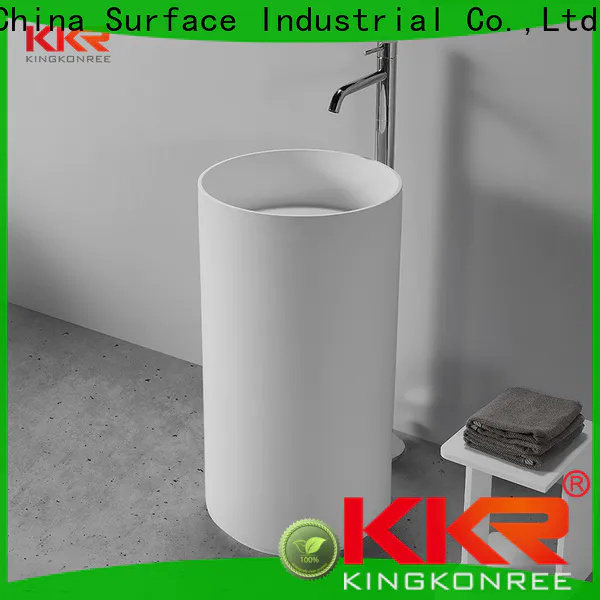 KingKonree coat freestanding basin customized for hotel