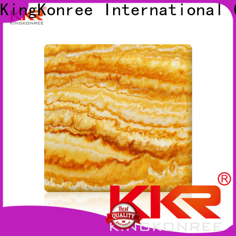 KingKonree artificial translucent stone supplier for home