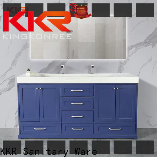 KingKonree custom made bathroom cabinets supplier for motel