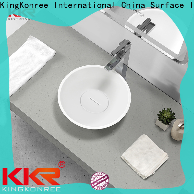 approved above counter sink bowl supplier for home