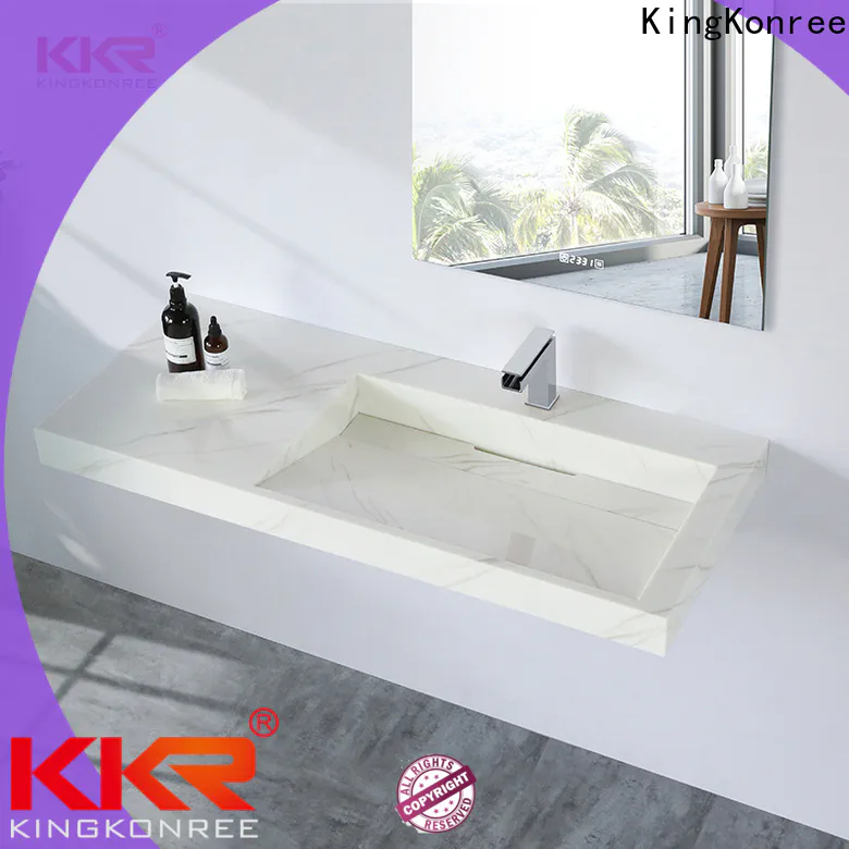 slope wall hung countertop supplier for toilet