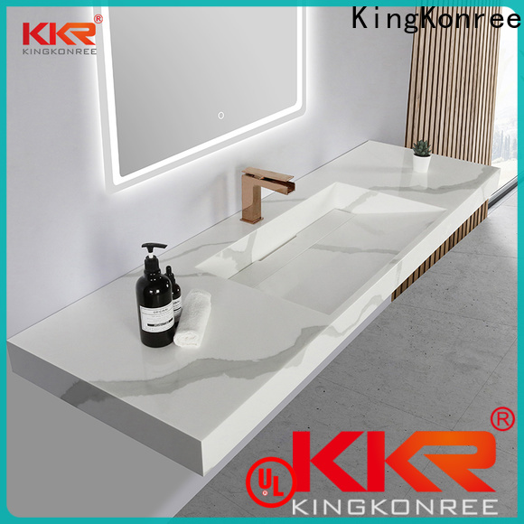 KingKonree wall mount bath sink sink for toilet