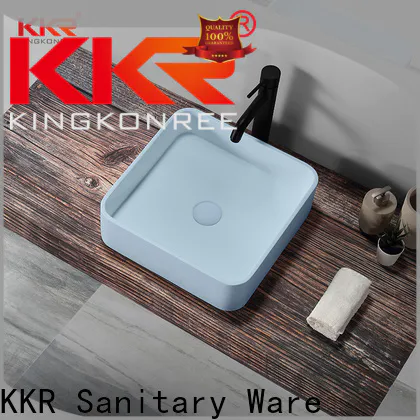 KingKonree approved above counter wash basin design for restaurant
