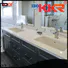 KingKonree marble bathroom worktop latest design for hotel