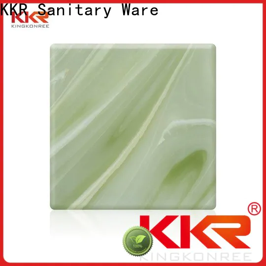 artificial translucent countertop material ODM for home