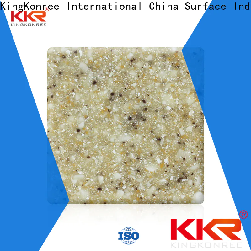 KingKonree dusk solid surface material for sale customized for restaurant