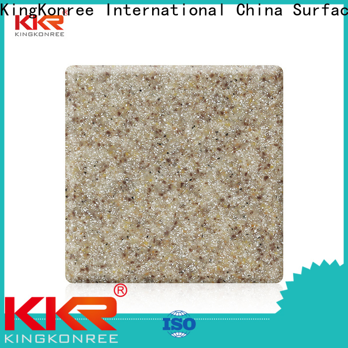 KingKonree acrylic solid surface material customized for restaurant