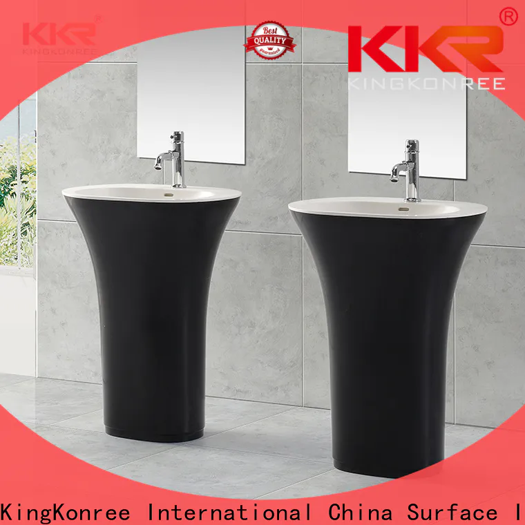 artificial free standing sink bowl customized for home