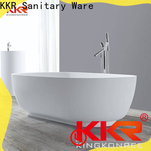 overflow freestanding bathtub manufacturers at discount for hotel KingKonree