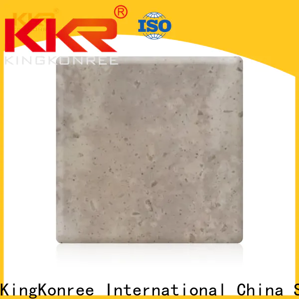 KingKonree newly solid surface sheets directly sale for indoors