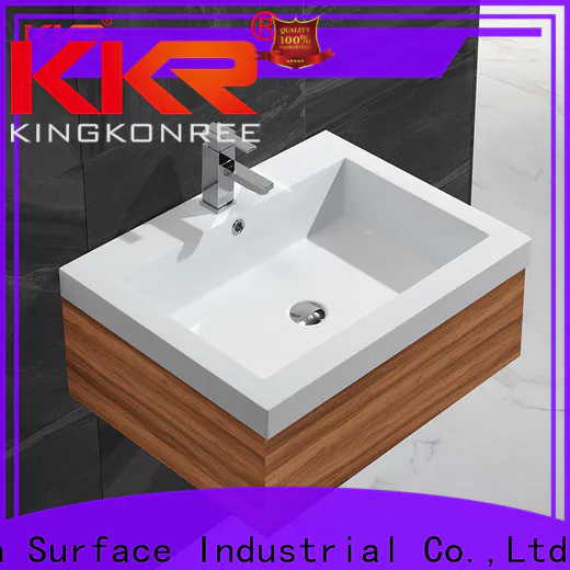 KingKonree modern basin cabinet customized for hotel