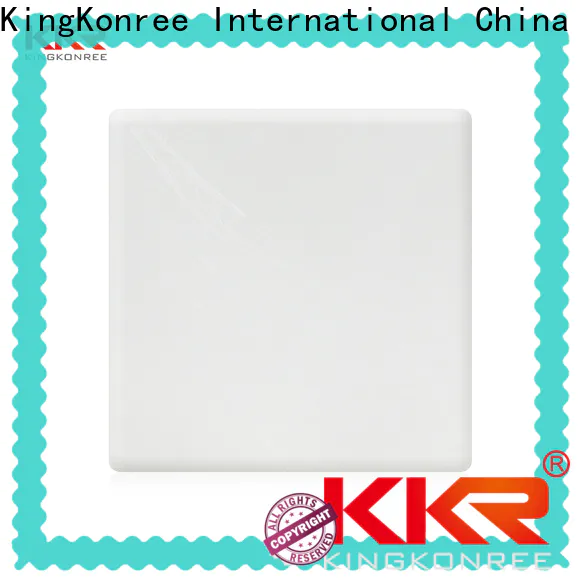 white solid surface sheets prices supplier for indoors