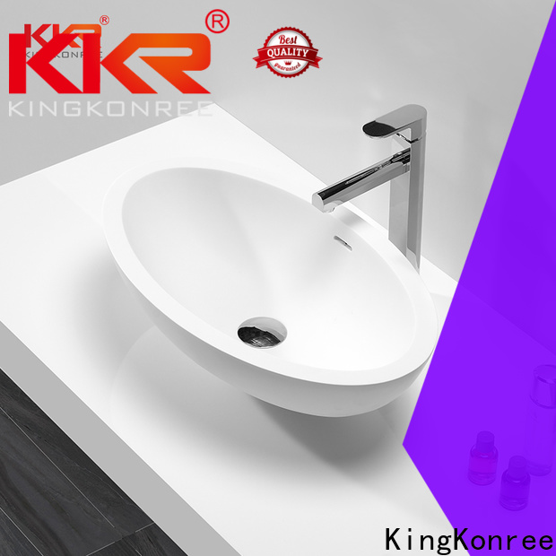 KingKonree best quality bathroom vanity above counter basin at discount for home
