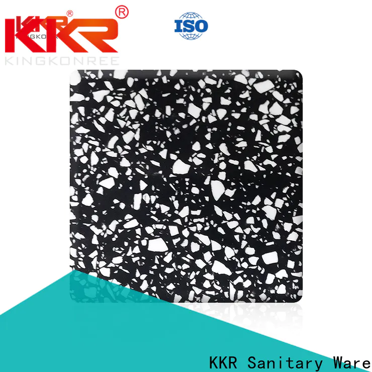 KingKonree reliable solid surface countertop sheets manufacturer for home