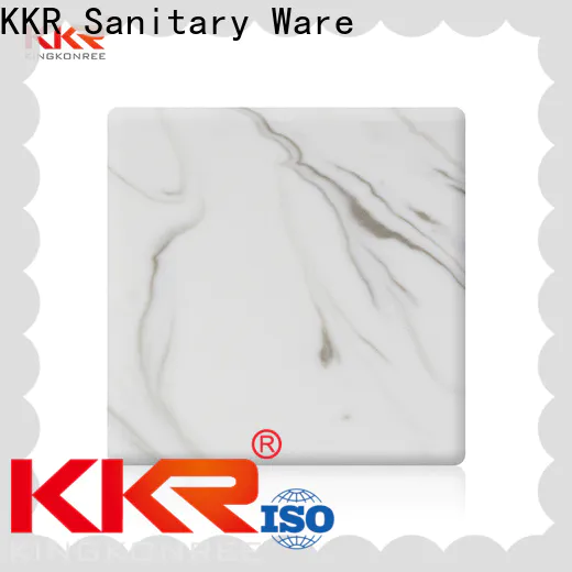white acrylic solid surface sheet prices manufacturer for room