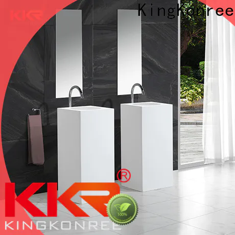 KingKonree Italian bathroom sink stand supplier for motel