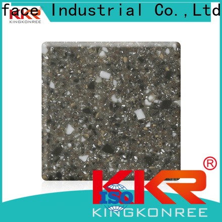 KingKonree plain white solid surface countertops supplier for hotel